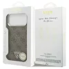 Guess 4G Triangle Logo MagSafe tok iPhone 17 Pro Max készülékhez barna