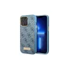 Guess GUHMP14LU4GPRB iPhone 14 Pro készülékhez 6.1" merev tok 4G Logo Plate MagSafe kék