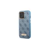 Guess GUHMP14LU4GPRB iPhone 14 Pro készülékhez 6.1" merev tok 4G Logo Plate MagSafe kék