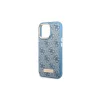 Guess GUHMP14LU4GPRB iPhone 14 Pro készülékhez 6.1" merev tok 4G Logo Plate MagSafe kék