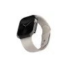 UNIQ Valencia tok Apple Watch Series 46mm készülékhez titán ezüst