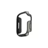 UNIQ Valencia tok Apple Watch Series 46mm készülékhez titán ezüst