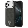 Tok Guess 4G Triangle Logo MagSafe iPhone 17 Pro Max készülékhez fekete ezüst