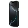 Tok Guess 4G Triangle Logo MagSafe iPhone 17 Pro Max készülékhez fekete ezüst
