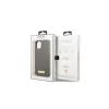 Guess GUHMP13SSPLG iPhone 13 mini készülékhez 5,4" kemény tok Silicone Logo Plate MagSafe szürke