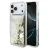 Guess Liq tok iPhone 17 Pro Max készülékhez – Glitter 4 Charms – arany