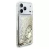 Guess Liq tok iPhone 17 Pro Max készülékhez – Glitter 4 Charms – arany