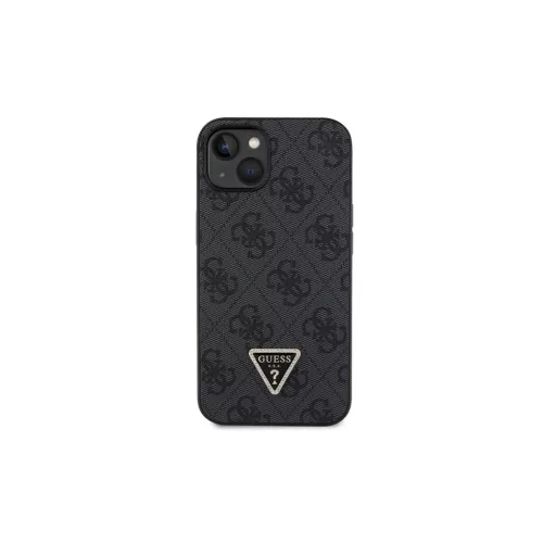Guess Crossbody 4G Metal Logo keménytok iPhone 14/15/13 6,1" készülékhez fekete