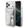 Guess Liq. Glitter Charms tok az iPhone 17 Pro Max készülékhez ezüst