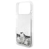 Guess Liq. Glitter Charms tok az iPhone 17 Pro Max készülékhez ezüst