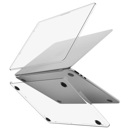 Tok UNIQ Vero MacBook Air 13" M2/M3/M4 (2022-2025) készülékhez átlátszó