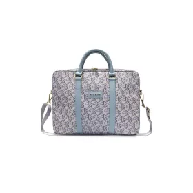 Guess táska GUCB15HGCFSEB 16" GCube Stripes kék