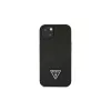 Guess GUHCP13SPSATLK iPhone 13 mini készülékhez 5,4" fekete kemény tok SaffianoTriangle Logo