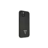 Guess GUHCP13SPSATLK iPhone 13 mini készülékhez 5,4" fekete kemény tok SaffianoTriangle Logo