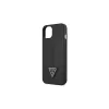 Guess GUHCP13SPSATLK iPhone 13 mini készülékhez 5,4" fekete kemény tok SaffianoTriangle Logo