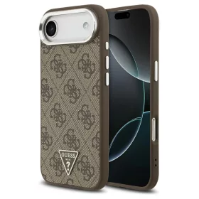   Tok Guess 4G Triangle Logo MagSafe iPhone Air készülékhez barna