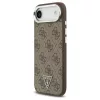 Tok Guess 4G Triangle Logo MagSafe iPhone Air készülékhez barna