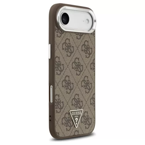 Tok Guess 4G Triangle Logo MagSafe iPhone Air készülékhez barna