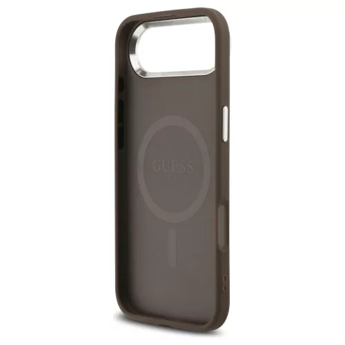Tok Guess 4G Triangle Logo MagSafe iPhone Air készülékhez barna