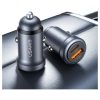 Autós töltő USAMS CC322 30W 1xUSB-A 1xUSB-C tarnish