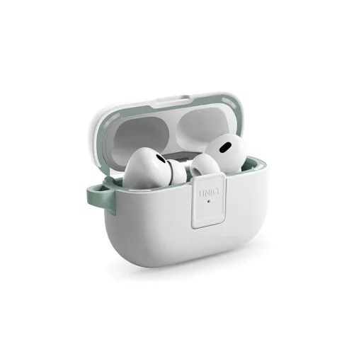 UNIQ Clyde Lock tok AirPods Pro 2 készülékhez (2022/2023) bézs-sárga / elefántcsont-kanári sárga