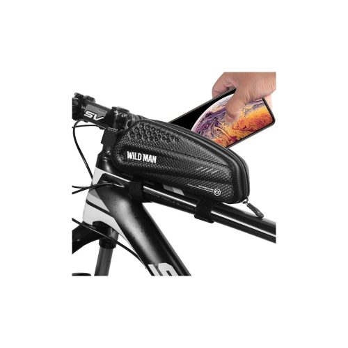 WILDMANEX kerékpár vázitáska fekete