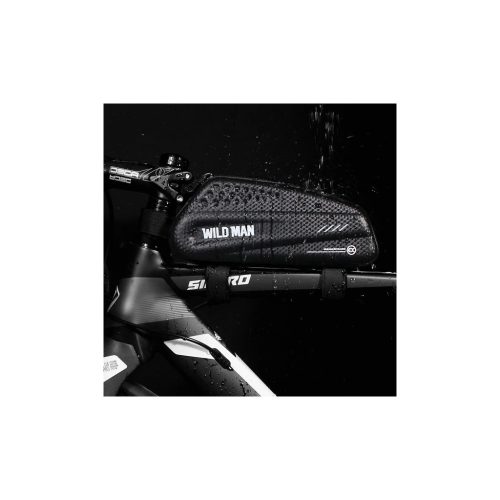 WILDMANEX kerékpár vázitáska fekete