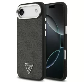   Guess 4G Triangle Logo MagSafe iPhone Air készülékhez tok fekete ezüst