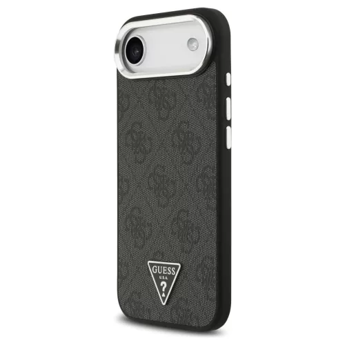 Guess 4G Triangle Logo MagSafe iPhone Air készülékhez tok fekete ezüst