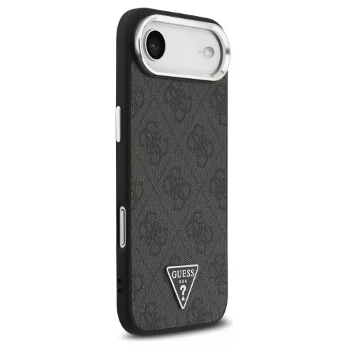 Guess 4G Triangle Logo MagSafe iPhone Air készülékhez tok fekete ezüst