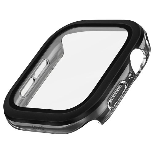 UNIQ Voute tok Apple Watch Series 10/11 42mm készülékhez temperált üveg fekete