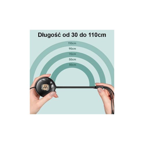 USAMS kábel U69 3-in-1 1m (Lightning/microUSB/USB-C) SJ508USB02 (US-SJ508) kék