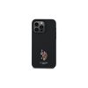 US Polo USHCP15XPEMK iPhone 15 Pro Max készülékhez tok 6,7″ Embroidered DH Color fekete