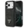 Tok Guess 4G Double Card Triangle iPhone 17 Pro készülékhez fekete