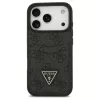 Tok Guess 4G Double Card Triangle iPhone 17 Pro készülékhez fekete