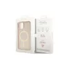 Guess GUHMP14MHCMCGP iPhone 14 Plus / 15 Plus készülékhez 6.7" kemény tok Glitter Gold MagSafe rózsaszín