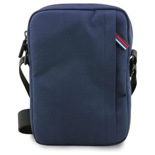 BMW Nylon zsebek és metal logo táska – 8" tengerészkék