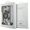 Guess Palm Trees Triangle Pearl Strap MagSafe tok iPhone 16 készülékhez fekete