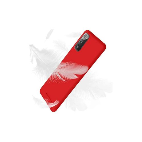 Mercury Soft Samsung A22 5G készülékhez A226 tok piros