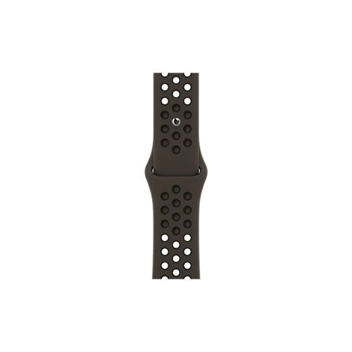 Apple Watch MJ6J3AM/A 38/40/41mm Nike Sport Brand szíj Apple Watch készülékhez barna-fekete / vaskő-fekete