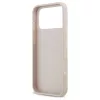 Case Guess 4G Double Card Triangle tok iPhone 17 Pro Max készülékhez rózsaszín