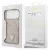Case Guess 4G Double Card Triangle tok iPhone 17 Pro Max készülékhez rózsaszín