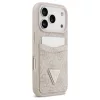 Guess 4G Double Card Triangle tok iPhone 17 Pro készülékhez rózsaszín
