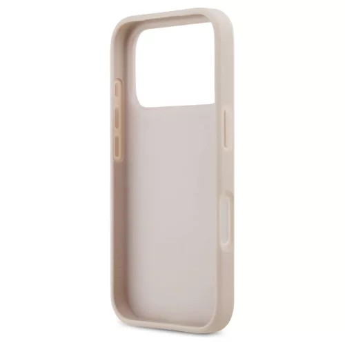 Guess 4G Double Card Triangle tok iPhone 17 Pro készülékhez rózsaszín