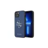 Guess GUHCP13SSA4GSBL iPhone 13 mini készülékhez 5,4 hüvelykes kemény tok Saffiano 4G Metal Logo kék