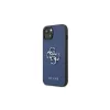 Guess GUHCP13SSA4GSBL iPhone 13 mini készülékhez 5,4 hüvelykes kemény tok Saffiano 4G Metal Logo kék