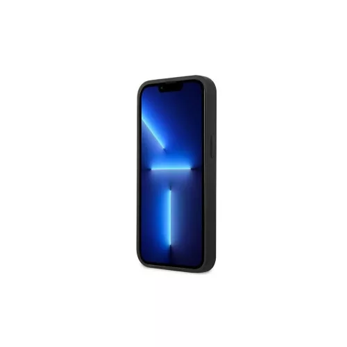 Guess GUHCP13SSA4GSBL iPhone 13 mini készülékhez 5,4 hüvelykes kemény tok Saffiano 4G Metal Logo kék