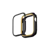 UNIQ Moduo tok Apple Watch Series 4/5/6/7/8/9/SE/SE2/SE3 40/41mm készülékhez éjféli mustár