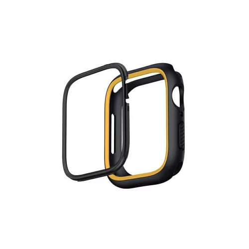 UNIQ Moduo tok Apple Watch Series 4/5/6/7/8/9/SE/SE2/SE3 40/41mm készülékhez éjféli mustár