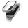 Tok UNIQ Voute Apple Watch Series 10 / 11 46mm készülékhez edzett üveg ezüst